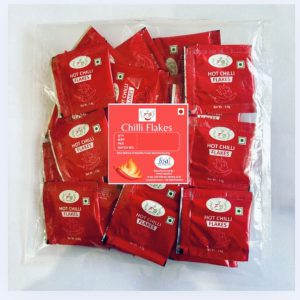 Chilli Flakes Sachet - 0.08Gm (150 pcs Packet)